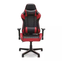 AJHH Chaise de Gaming Ergonomique Contemporaine de Luxe Noir et Blanc à Dossier Haut en Cuir PU, Pivotante, avec Réglage 3D et Lève-Personne à Gaz 3 Positions