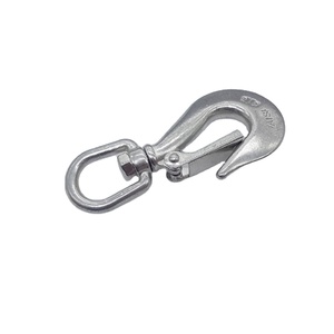 <span class=keywords><strong>3</strong></span>/16-1/<span class=keywords><strong>2</strong></span> Fabriek Roestvrijstalen Hijskraan Kettinghaak Voor Mijnbouw Zware Industrie Draaibare Oogsliphaak Met Veiligheidsgrendel - Product Image 3