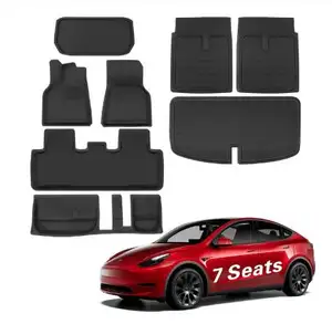 Factory For Tesla Model 3 / Model Y Car Trunk Mat Floor liner Full Set XPE New Upgrade Waterproof Dirt-proof Pad Accessories