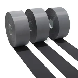 EN20471 High Quality Silver Reflective Fabric Tape High Visibility Reflective Tape For Stitching