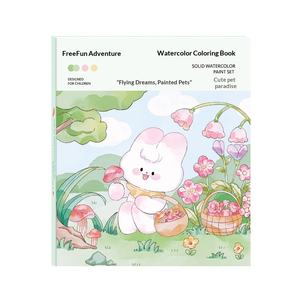 <span class=keywords><strong>Livre</strong></span> de coloriage portable pour enfants, peinture à l'aquarelle, pour nourrissons et tout-petits (0-3 ans), peintures autonome, dessin et gribouillage - Product Image 5