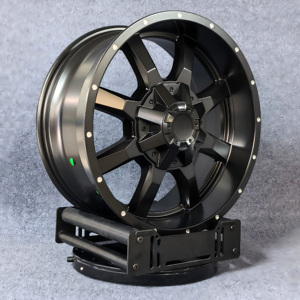 Jantes en alliage d'aluminium tout-terrain 4x4 neuves, 20*9J 5*139.7/127, haute performance pour les pick-up Toyota et Ford. - Product Image 2