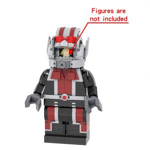 MOC1215 superhéroe grande Antman modelo DIY ladrillos de plástico juegos de bloques de construcción rompecabezas juguetes educativos para niños 670 Uds - Product Image 4