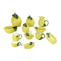 Mug en céramique écologique créatif en forme de citron – Utilisation quotidienne pour le thé au lait, le café, pot de rangement domestique – Fabriqué en Chine, livraison directe