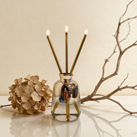 Lilin Aromaterapi Mewah Buatan Tangan Grosir, Lilin Minyak Bunga Abadi, Lilin untuk Pernikahan dan Kamar Tidur