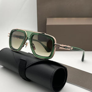 Gafas de Sol <span class=keywords><strong>ADITA</strong></span> LXN EVO de Alta Calidad para Hombre, Gafas de Sol de Diseño de Lujo para Mujer, Montura Clásica Retro de Moda - Product Image 4