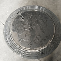 Couvercle de manhole SMC avec dispositif antivol