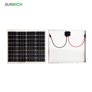 Tấm pin năng lượng mặt trời Sunrich 6v 12v 20w 5w <span class=keywords><strong>10w</strong></span> 30w 40w 50w 60w kích thước nhỏ đang bán chạy - Product Image 2
