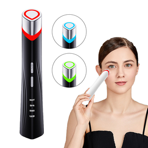 เครื่องนวดตาแบบพกพา 0728 Deep Lifting ชาร์จผ่านพอร์ต Type-C ไร้สาย ยกกระชับใบหน้า 3 โหมด อุปกรณ์นวดหน้าขนาดกะทัดรัดสำหรับการเดินทาง - Product Image 1