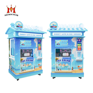 Distributeur automatique de glace commerciale en libre-service pour l'extérieur, grande capacité (240 gobelets), entièrement automatique, pour glace molle - Product Image 2