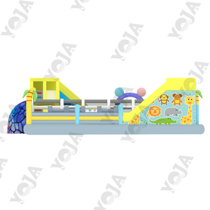 Funcity Lớn <span class=keywords><strong>Inflatable</strong></span> Nhảy Bouncy Trở Ngại Sân Chơi Ngoài Trời Vui Chơi Giải Trí Công Viên Di Động Lâu Đài Bouncy Vui Chơi Giải Trí Công Viên - Product Image 5