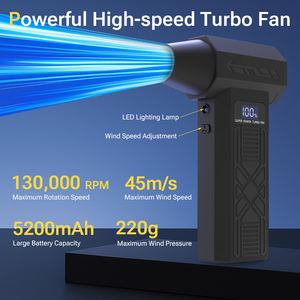 TRNOJTHK Venta Caliente Mini Potente/Soplador Jet Turbo Ventilador Motor Sin Escobillas Ventilador Soplador de Aire PARA LA Eliminación de Polvo y Nieve - Product Image 2