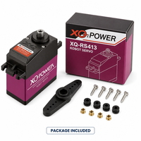 Nouvel Arrivage 2026 XQ-POWER XQ-RS413 Servo Numérique Sans Noyau à Couple Élevé 13KG Engrenage en Titane 180 Degrés 4.8V-6V pour Voiture RC Bateau Robot