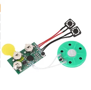 Excellent Quality Mini Music Module Recording Sound Module recordable sound chip for Greeting Card brochure and Toy