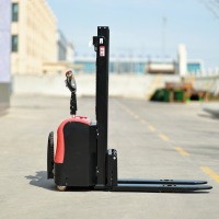 Chariot élévateur électrique modèle amélioré, transpalette gerbeur à longue autonomie, outils de manutention industrielle économes en énergie