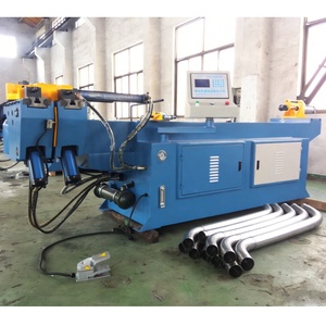 Máquina dobladora de tubos de aluminio de 190 grados 38NC 50NC de 2 y 3 pulgadas con mandril para forja de herrajes - Product Image 5