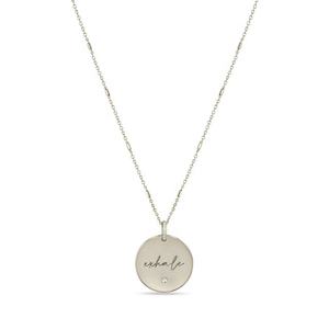 Yiwu-Cadena de eslabones de acero inoxidable, cadena de cilindro redondo, borde cuadrado, piedra de nacimiento, Spirit Hopeful Tag, collar - Product Image 4