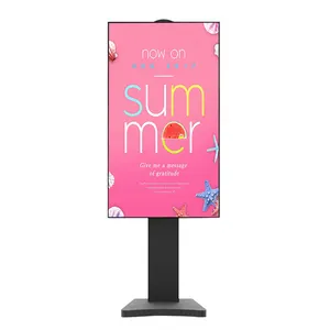 Einkaufs zentrum Indoor 4K HD Wand Digital Signage Touchscreen LCD-Werbe fenster Bildschirm