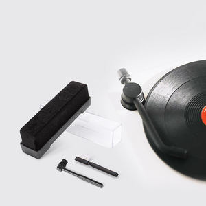 Factory 3 Pcs Sponge PP Plastic Vinyl Record Cleaning Brush Set <b>CD</b> VCD DVD Gramophone Dust Removal Record Maintenance Tool - Product Image 4