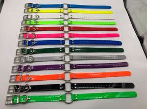 Collar de Lujo Personalizado para Mascotas, Gatos y Perros, Material de Plástico TPU y Nailon, Diseño Sólido con Luces, Estilo Moderno, MOQ 1 Pieza, con Remaches - Product Image 6