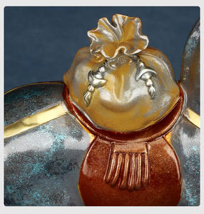 古董青铜马装饰品家居马魅力珠宝纪念品商务礼品 - Product Image 5