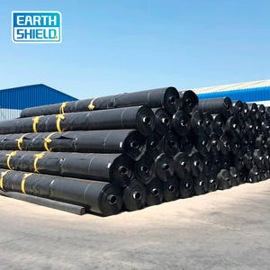HDPE geomembrane 3มม. เป็นมิตรกับสิ่งแวดล้อมทนทานสำหรับการฝังกลบขยะในฟาร์มปลาการใช้งานในอุตสาหกรรม-โรงงานเคมีและเยื่อบุไวน์ - Product Image 1