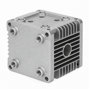 Boîtiers d'onduleurs en aluminium moulé sous pression AlSi10Mg de précision, conçus sur mesure au Vietnam, pour les entraînements de moteurs de pompes et de ventilateurs dans les usines de transformation - Product Image 2