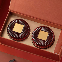 2025 cadeau de mariage de haute qualité arôme cire de soja bougie rouge parfumée dans une boîte-cadeau pour la décoration de la maison et les vacances de Noël