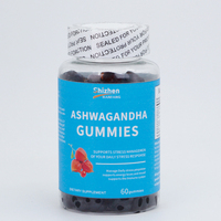 Complément alimentaire santé en gommes à l'extrait d'ashwagandha, fabrication OEM, ODM, OBM, marque privée