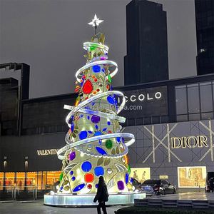 <span class=keywords><strong>Alberi</strong></span> artificiali a forma di paesaggio all'aperto Pre-illuminati a LED in PVC di grandi dimensioni da 10 a 48 metri - Product Image 3