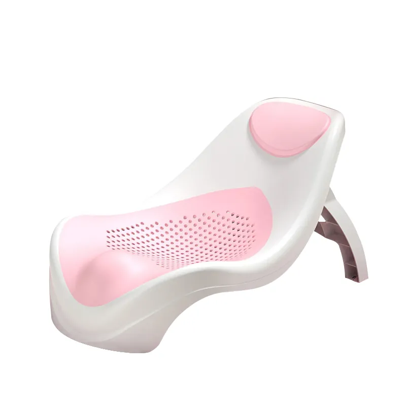 Yeni varış toptan bebek banyo desteği bebek yenidoğan küvet sandalye plastik yürümeye başlayan banyo oturağı
