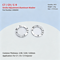 6406084 - Láminas de aluminio para ajuste de carrera de piezas de motor diésel para inyectores de combustible de la serie KT-C7C9C-9
