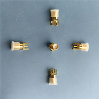 Adaptador hembra Tthread Conector de montaje en panel Pcb Sma Molex Conector de soldadura Sma Conector impermeable SMA