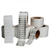 Personnalisation en usine : Étiquette RFID UHF sèche M750 en papier, étanche, longue portée pour la fabrication de cartes RFID Wanhuitongxin