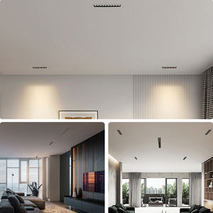 Allway <span class=keywords><strong>SKD</strong></span> Contemporain Design Hall Bureau Intérieur Plafond Réglable <span class=keywords><strong>Skd</strong></span> Down Light Frame Led Linear Downlight Housing - Product Image 5