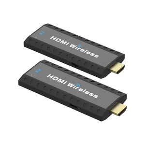 MINI Wireless HDMI AV Kit(WHDI) Unterstützt Full HD 1080p-Signale und erweitert HDMI-oder DVI-Signale bis zu 50M