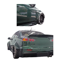 Pour mitsubishi Lancer Ex Kit carrosserie large garde-boue pare-chocs avant diffuseur latéral capot de becquet arrière