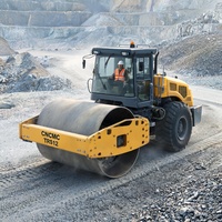 Compacteur de sol CNCMC 12 tonnes, capacité de montée de 35 %, TRS12, force de compactage de 250 kN, pour accès aux mines, pentes et routes