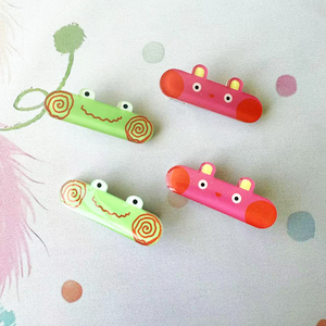 Popolari Fermagli per Capelli in Acrilico Personalizzati con Cartoni Animati e <span class=keywords><strong>Anime</strong></span>, Logo Stampato in Acrilico, Portachiavi in Acrilico con Glitter Epossidico, Accessori per Capelli - Product Image 5