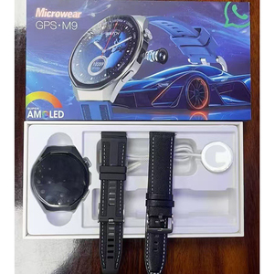 Nouvelles montres intelligentes <span class=keywords><strong>M9</strong></span> Sport GPS avec appel NFC, chat WhatsApp, IA ChatGPT, écran AMOLED 1,75 pouce, suivi de santé ECG - Product Image 4