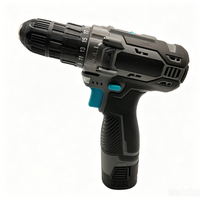 Perceuse électrique sans fil rechargeable, perceuse sans balais à vitesse variable avec lumière LED