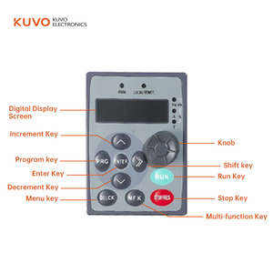 KUVO JHI9200 ตัวแปลงความถี่ 3 เฟส ประสิทธิภาพสูง 380V 132kw พร้อม RS485 สำหรับปั๊ม - Product Image 3