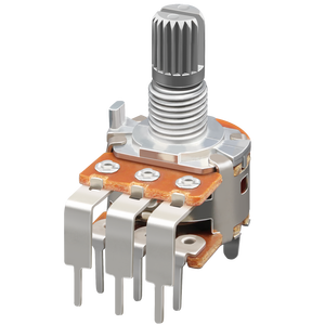 Chất lượng cao rd16 b10k wh148 tuyến tính 10k <span class=keywords><strong>ROTARY</strong></span> chiết và biến trở với Trục kim loại trực tiếp từ nhà máy-soundwell - Product Image 1