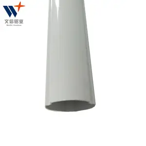 pure white aluminum tube
