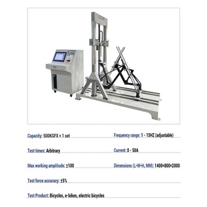 Machine d'essai de fatigue verticale et horizontale 2-en-1 avec capteur pour la détection de la fatigue à la charge à long terme des cadres - Product Image 4