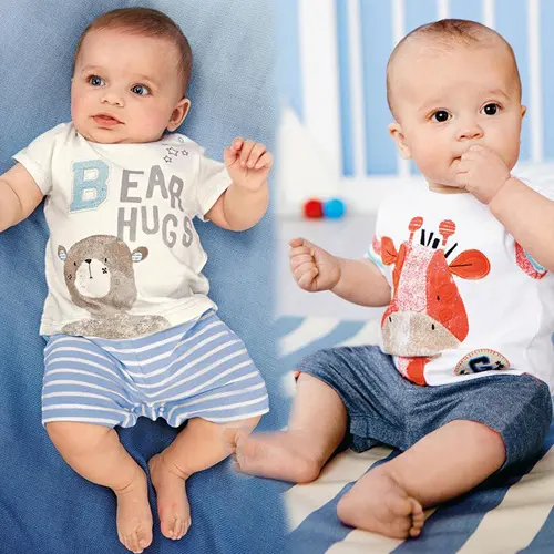 Vestiti per bambini firmati all'ingrosso per neonati che indossano dalla cina