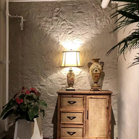 Panneaux muraux décoratifs en pierre Mcm, utilisés pour le revêtement mural intérieur et extérieur - grande pierre flexible, pierre de montagne