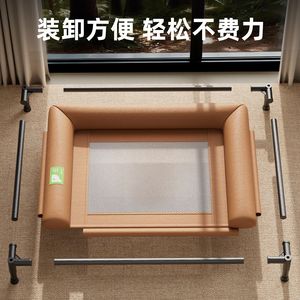 Cama transfronteriza para perros, apta para todas las estaciones, perros de razas medianas y grandes, cama refrescante de verano, extraíble y lavable con memoria. - Product Image 4