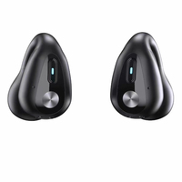 Earphone BT5.2 Tipe C nirkabel, earbud klip telinga baru, Headphone nirkabel konduksi tulang