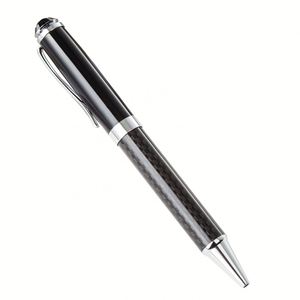 Stylo à bille de luxe en métal laqué noir avec finition or 24 carats, pointe de 1,0 mm, logo sportif, coffret cadeau pour hommes et femmes - Product Image 3